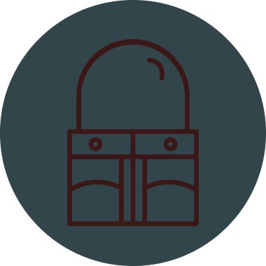 Modern b 'nin vektör illüstrasyonu eksik simgesi