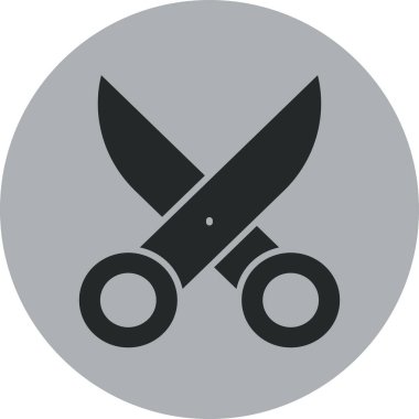 bıçak vektör simgesi modern basit vektör çizimi