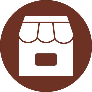 Kahve simgesinin vektör illüstrasyonu