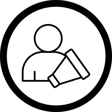 Kitaplı bir kişinin vektör illüstrasyonu