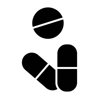 Bir insan ayağı simgesinin vektör çizimi