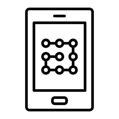 telefon simgesi, vektör illüstrasyonu