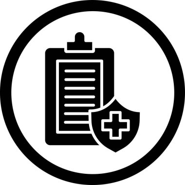 Sağlık simgesinin vektör illüstrasyonu