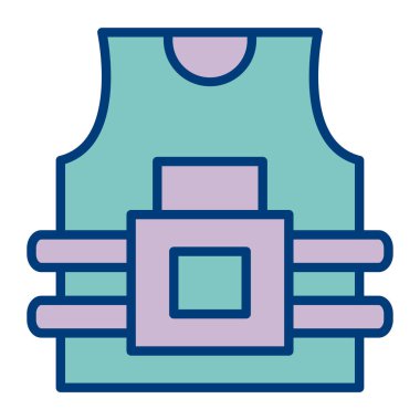 Bir torba vektör illüstrasyon simgesi