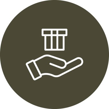 Para simgesinin vektör illüstrasyonu