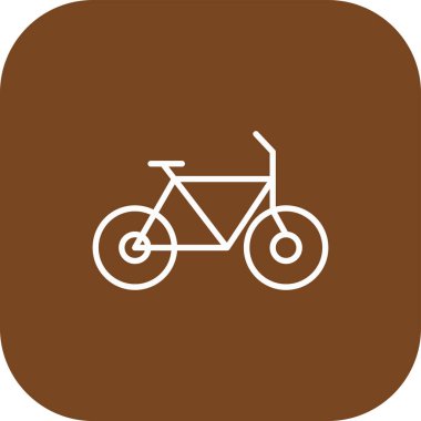 bisiklet ikonu vektör illüstrasyonu