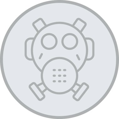 Coronavirus covid maskesinin vektör çizimi - 19 salgın hastalık