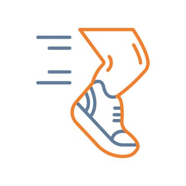 Modern simgenin vektör illüstrasyonu