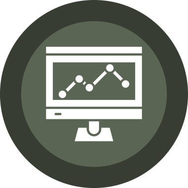 seo modern simgesinin vektör illüstrasyonu