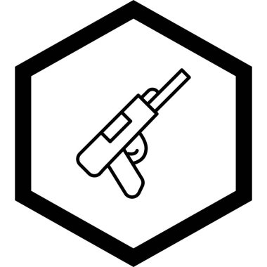 Tornavida. Web simgesi basit illüstrasyon