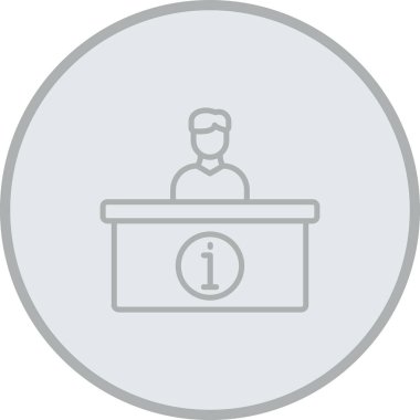 İş simgesinin vektör illüstrasyonu