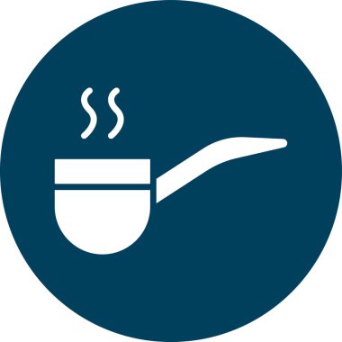 çorba simgesi vektör illüstrasyonu