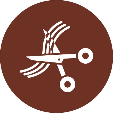 Bir çiftlik simgesinin vektör illüstrasyonu