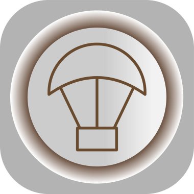 Ampul simgesi basit tarzı beyaz arka plan üzerinde izole