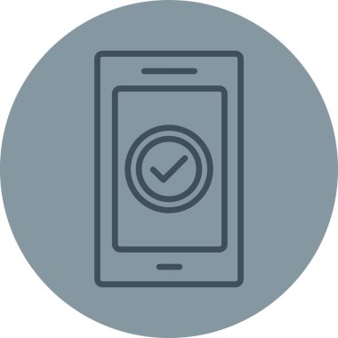 vektör telefon simgesi çizimi