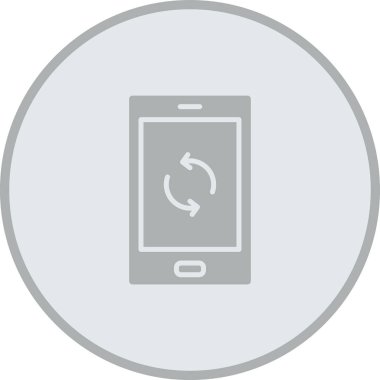 vektör cep telefon simgesi