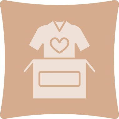 Bir kalp simgesinin vektör illüstrasyonu