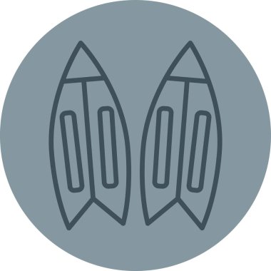 Modern simgenin vektör illüstrasyonu