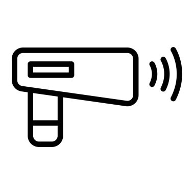 wifi vektör ince çizgi simgesi