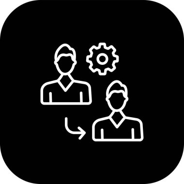 Kişisel ve ticari kullanımın illüstrasyon vektör simgesi