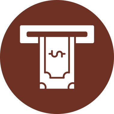 Bir yol simgesinin vektör illüstrasyonu