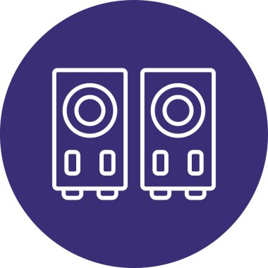 Müzik simgesinin vektör illüstrasyonu