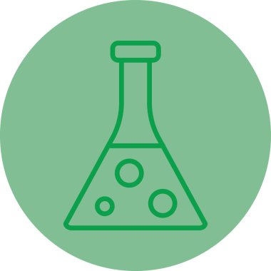 Kimya simgesi, vektör çizimi