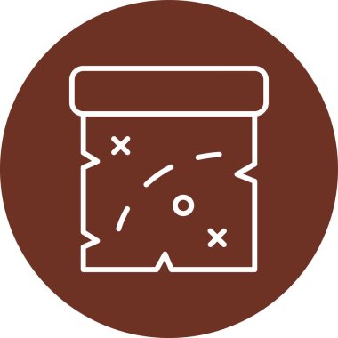 Gıda simgesinin vektör illüstrasyonu