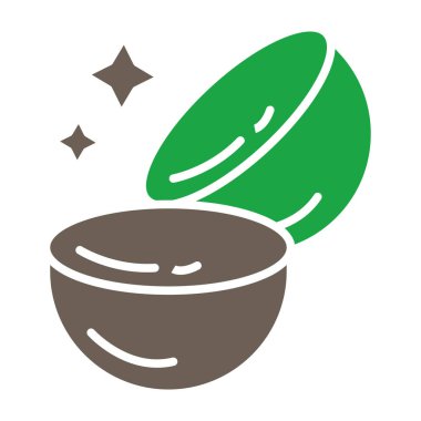 Kahve çekirdeği. Web simgesi