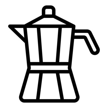 Kahve makinesi simgesi, taslak biçimi
