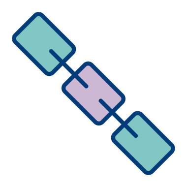 Havlu. Web simgesi basit illüstrasyon