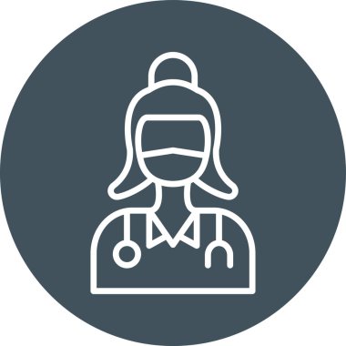 Doktor simge vektör çizim