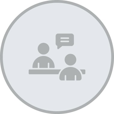 İnsan simgesinin vektör illüstrasyonu