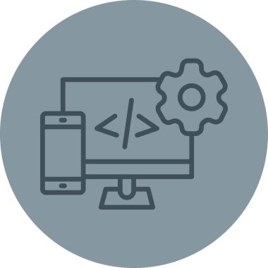 Web simgesi vektör illüstrasyonu