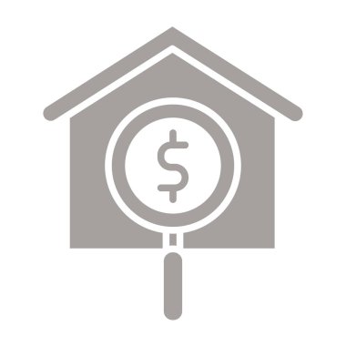 Dolar işaretli dolar evi.