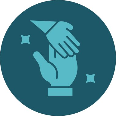 el simgesi vektör illüstrasyonu