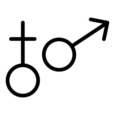 cinsiyet simgeleri simgesi, özet biçimi