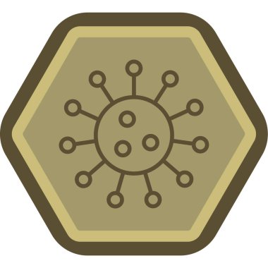 Bir yıldızın vektör illüstrasyonu