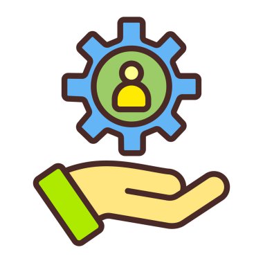 seo modern simgesinin vektör illüstrasyonu