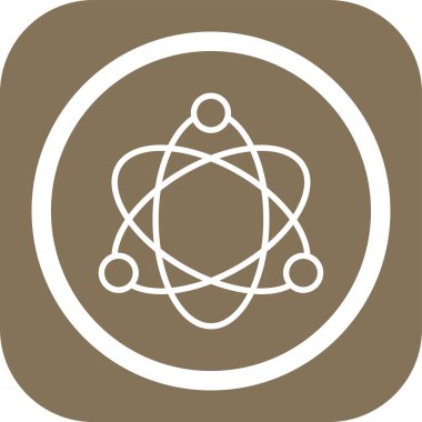 Bilim simgesi vektör illüstrasyonu