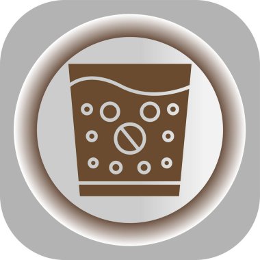 Benzersiz kahve fincanı vektör simgesi