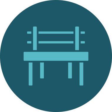 dikenli vektör simgesi modern basit tasarım illüstrasyonu