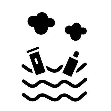 Modern basit simgenin vektör illüstrasyonu