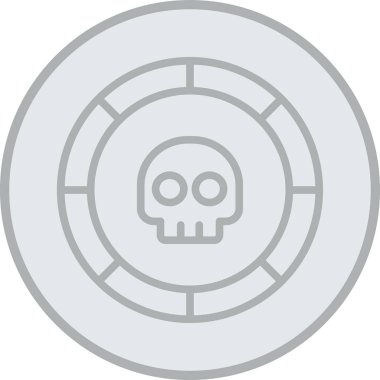 Cadılar bayramı kabak vektör simgesi