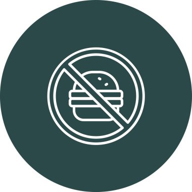 vektör yiyecek simgesi yok