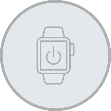 izle simge vektör illüstrasyonu