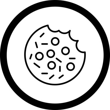 Gıda simgesinin vektör illüstrasyonu