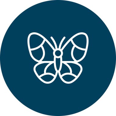 vector illustration of butterfly icon