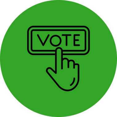 Yeşil arkaplanın vektör illüstrasyonu