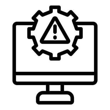 bilgisayar tamir ayarları simgesi, özet biçimi